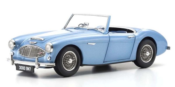 Kyosho 1:18 Austin Healey 3000 BN7 Healey Blue