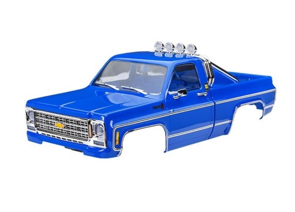 9811-BLUE Traxxas Karosserie TRX-4M High Trail Chevy K10 blau komplett TRAXXAS