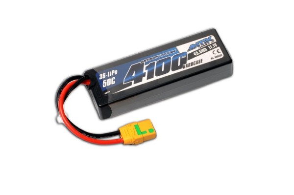 ANTIX by LRP 4100 - 11.1V - 50C LiPo Car Hardcase - XT90 Plug