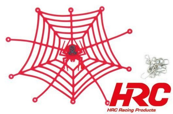 HRC25264RE 1/10 Crawler Spider Gepäcknetz Rot
