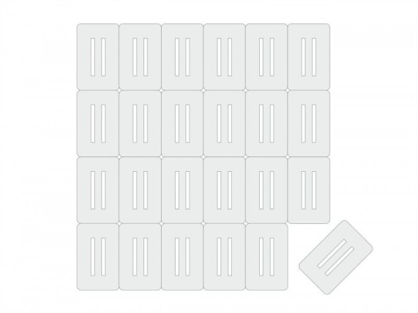 X2002 Extron Patent Scharnier 27x17mm (120)