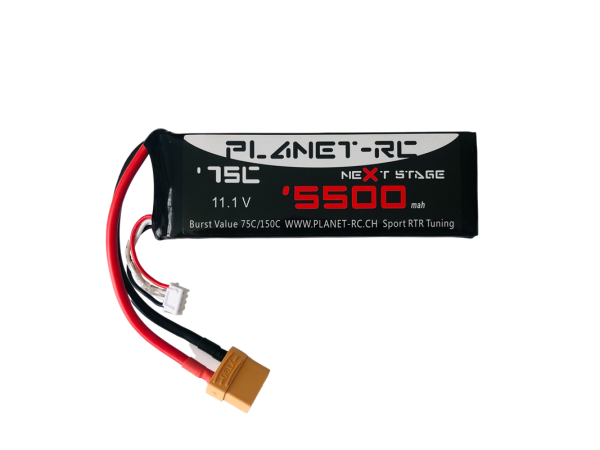 Next Stage 5500 - 75C / 150C - 11.1V 3S Lipo Akku - XT90 - Bashing Pack