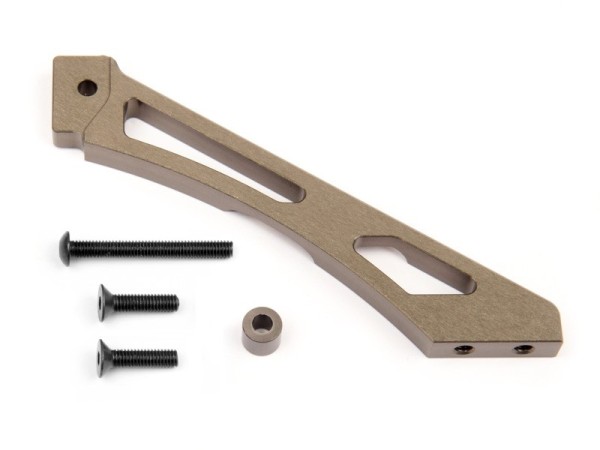 108024 WR8 - ALUMINUM REAR BRACE (HARD ANODIZED)