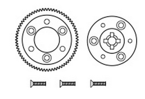 SWEL0061 SWORKz Fox44 Hauptzahnrad 70Z