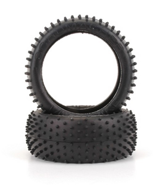 U6748 Mini Spike 1/8th Tyre - Yellow (pr)