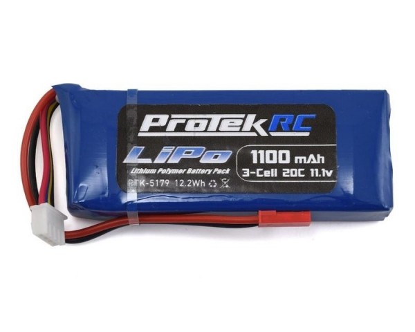 ProTek 11.1V/1100mAh 3S High Power LiPo Blade SR