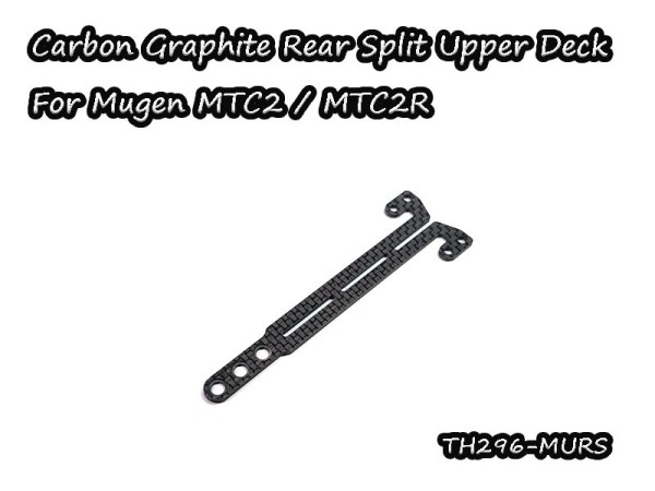 Vigor Mugen MTC-2R Kohlefaser Topdeck RE 2.0mm