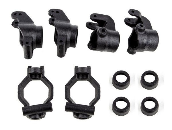 25915 Asso RIVAL MT8 Caster Blocks, Steering Block