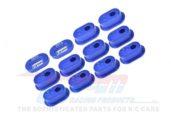 GPM Alu Ketterspanner-Set blau 1/4 PROMOTO-MX