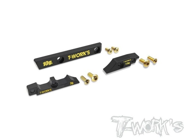 T-Works Messing Gewichte Set Motorhalter Awesomati