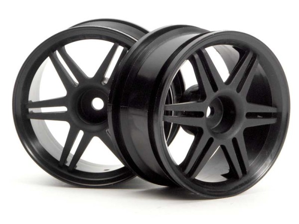 3801 12 STERNE CORSA FELGEN 26MM BLACK