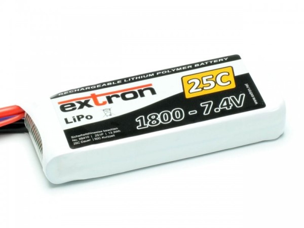 X6410 Extron LiPo Akku Extron X2 1800 - 7,4V (25C