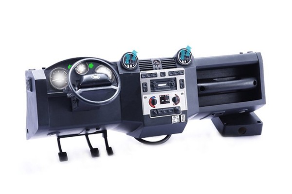 GPM Scale Armaturenbrett mit beweglichem Lenkrad und Klimaanlagen Simulation Traxxas TRX-4 Defender