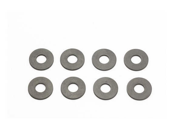 SMJ RUBBER BODY MOUNT SPACER 5mm M (5x12x1.0mm/8pc