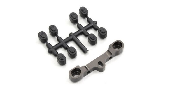 LA389 Kyosho Alu Front Sus Holder(FF/Gunmetal)