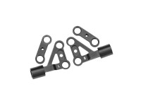 10533-GRAY Traxxas Querlenker Aluminium Vorn Oben Links/Rechts Grau 4-Tec Drift