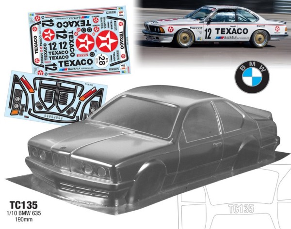 TeamC 1/10 BMW 635 Karosserie 190mm