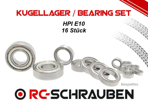 Kugellager Set (ZZ) HPI E10