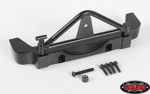 RC4WD Tough Armor Rear Bumper 1/18 Black Rock Body