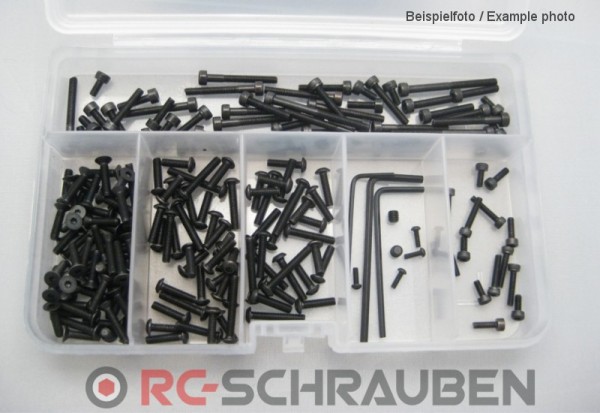 Schrauben Set Traxxas E-Revo 2.0 VXL Brushless Stahl