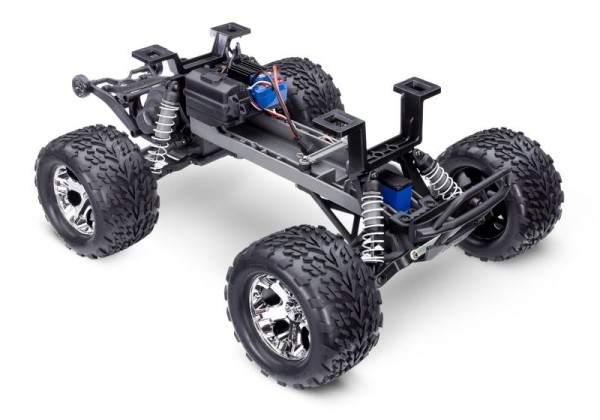 TRAXXAS Stampede 1/10 2WD Monster-Truck Rot RTR 2S Brushless HD-TEILE OHNE AKKU/LADER