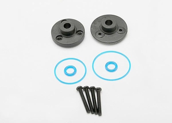 7080 Traxxas Cover Plates Differential Gaskets VXL