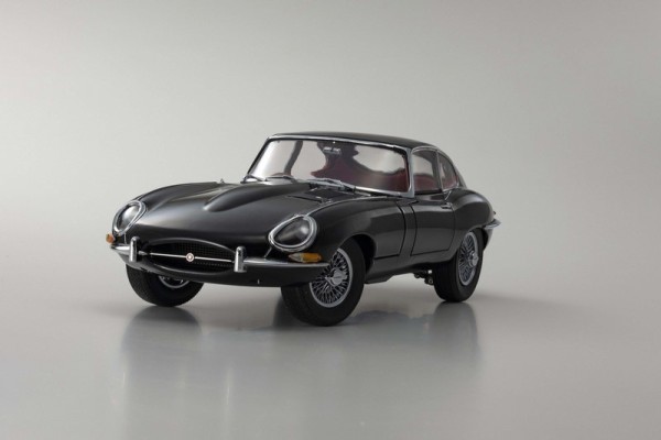 KS08954BK Kyosho 1:18 Jaguar Type-E 3.8L Coupe MK1 1961 Schwarz