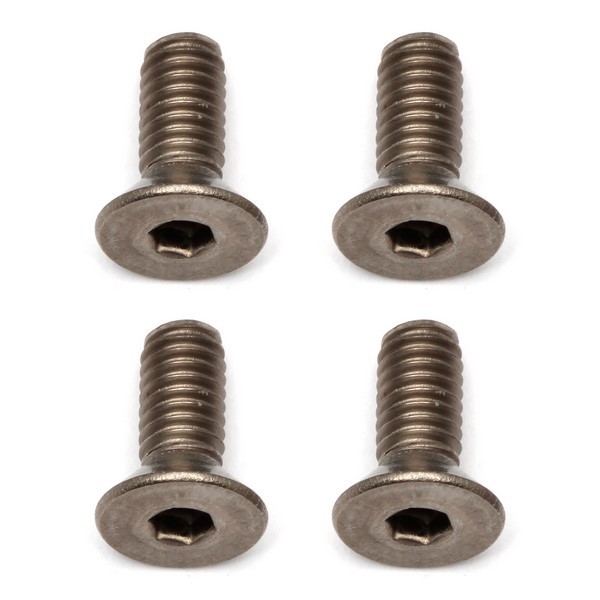 81285 Asso Ti Screws 4x10 mm FHCS