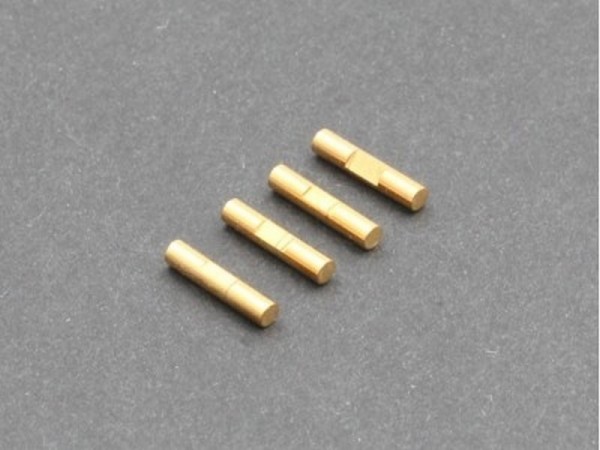 Radtec 2x10mm Shaft Pin with Lock Slot, Titanium C