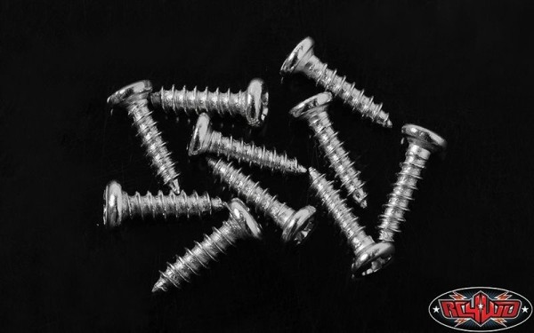 RC4WD Button Head Self Tapping Screws M2 x 8mm