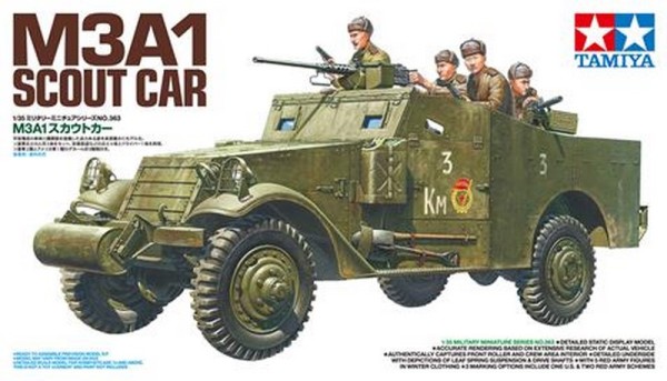35363 Tamiya 1/35 M3A1 Scout Car