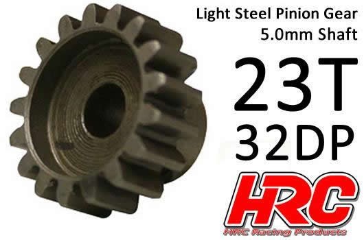 HRC73223 Motorritzel 32DP / 5mm Achse Stahl 23 Z