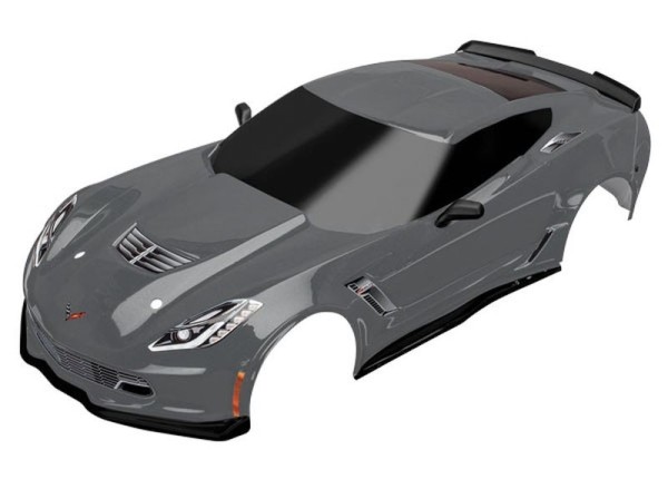 8386A Traxxas Karosserie Chevrolet Corvette Z06 graphite