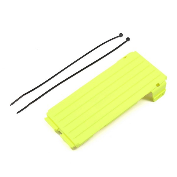 ARA320775 Arrma Battery Door Set - Fluoro Yellow