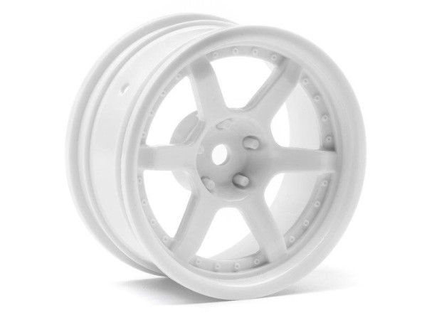 112813 HRE C106 WHEEL 26MM WHITE (6MM OFFSET/2PCS)