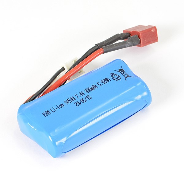 FTX TRACER LI-ION 7.4V 800MAH BATTERY (DEANS CONNE