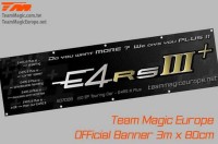 TM-B-5 Banner Team Magic E4RS III Plus 300 x 80cm