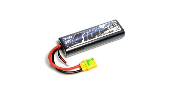 ANTIX by LRP 4100 - 7.4V - 50C LiPo Car Stickpack Hardcase - XT90 Plug