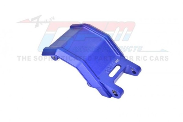 GPM Alu Skid-Platte blau 1/4 PROMOTO-MX