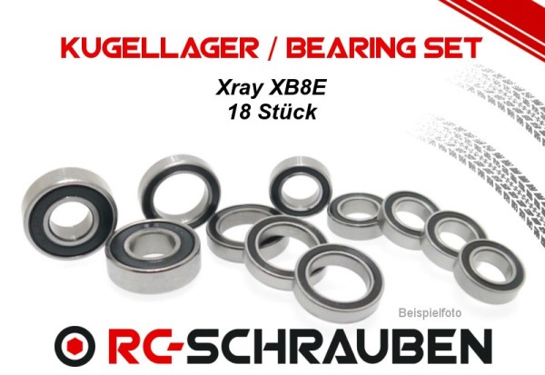 Kugellager Set (2RS) Xray XB8E