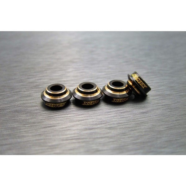 SAMIX Enduro brass shock spring under cap 4pcs