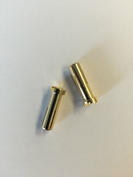 H-Speed 5mm Goldkontaktstecker 18mm (2Stk)