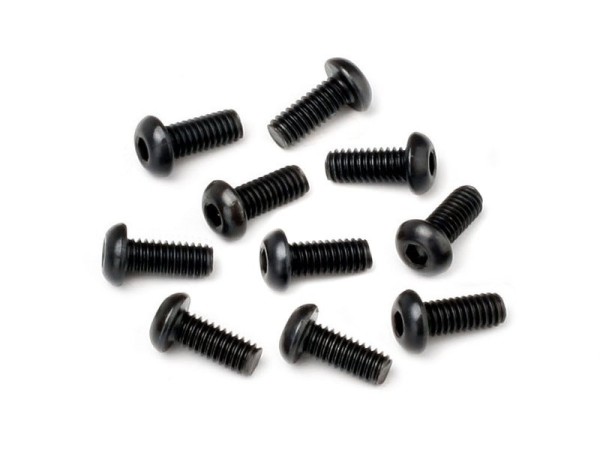 114761 BUTTON HEAD SCREW M2.5X6MM (HEX SOCKET/10PC