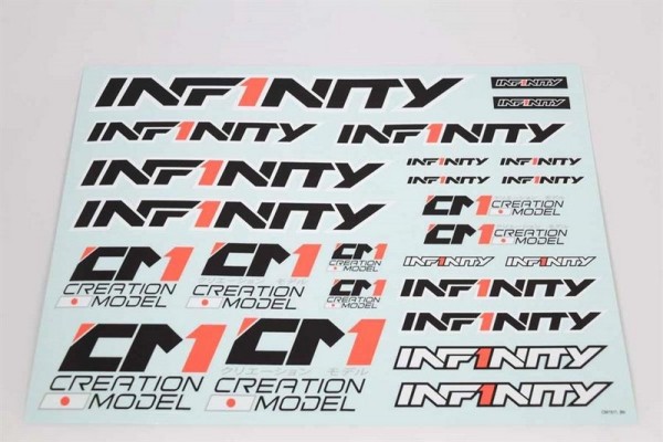 Infinity Decal A - Black