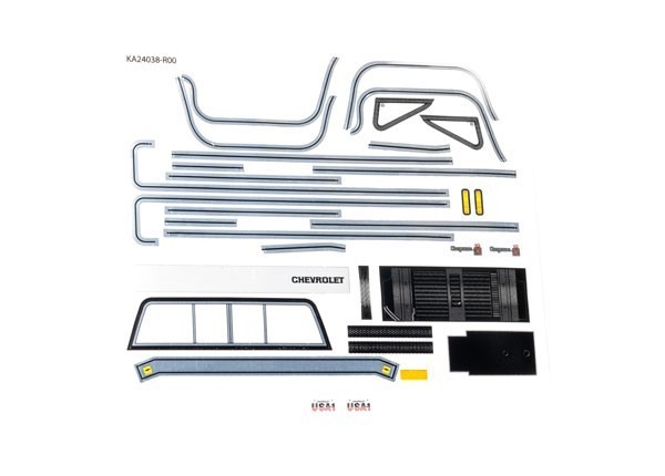 9898 Traxxas Aufkleberbogen Ford F150 - TRX-4MT