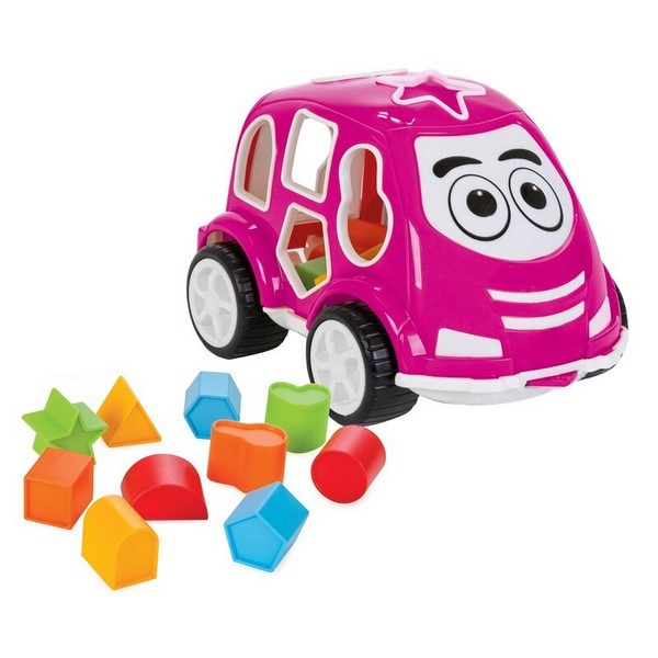 SIVA TOYS Smart Bultak Car Pink