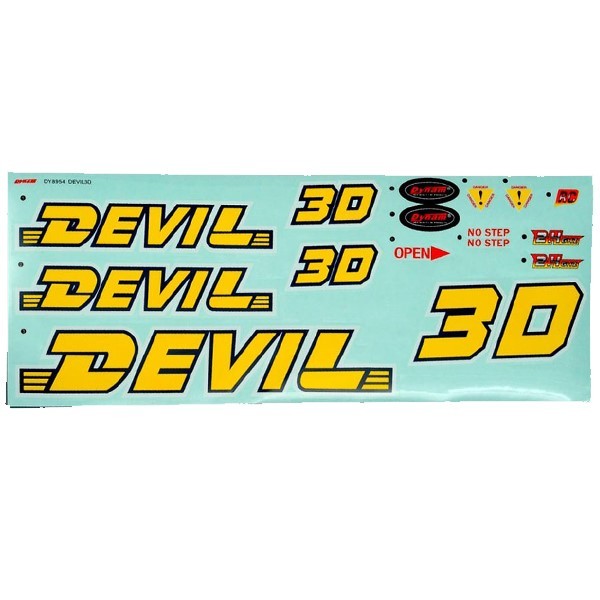 DYNAM DEVIL DECAL