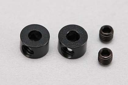 ZS-412SBK Yokomo Stabilizer Alu Stopper (2pcs·Blac