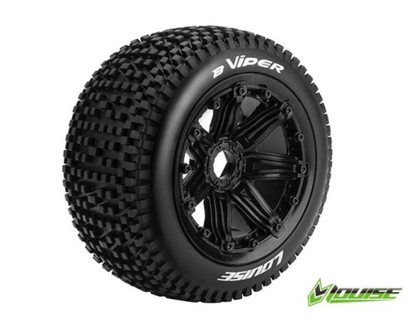 Louise B-VIPER Kompletträder Reifen Buggy hinten 1/5 Buggy - 24mm schwarz (2)