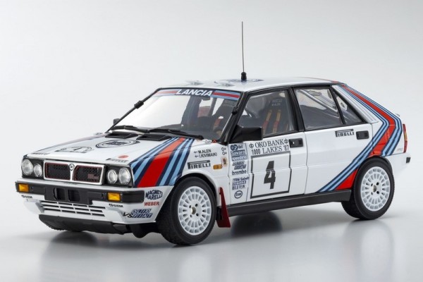 Kyosho 1:18 Lancia Delta HF 4WD 1000 Lakes 1987